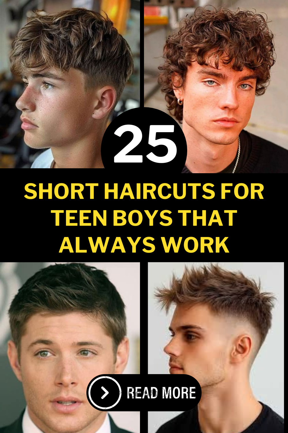 25 Short Haircuts For Teen Boys That Always Work