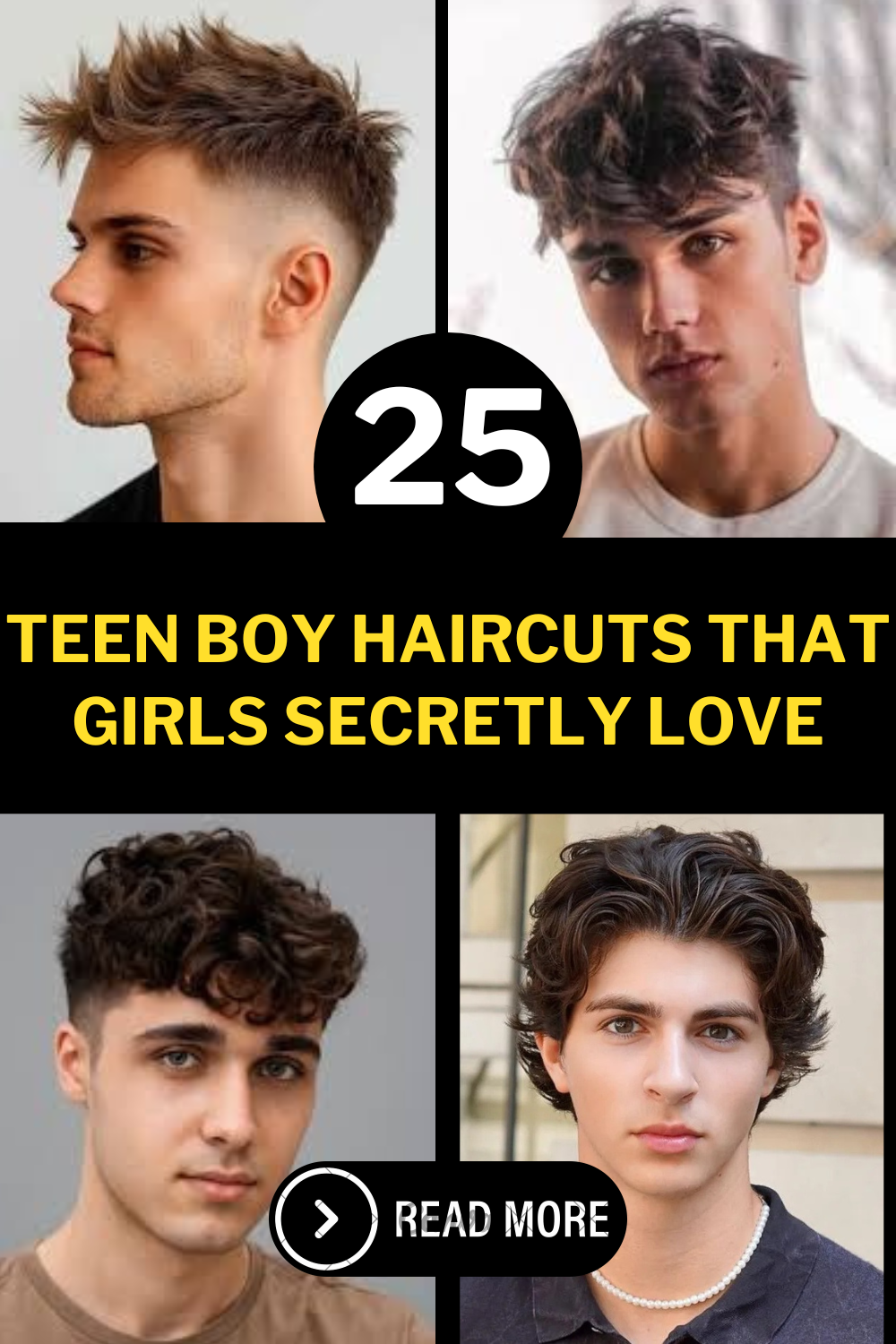 25 Teen Boy Haircuts That Girls Secretly Love