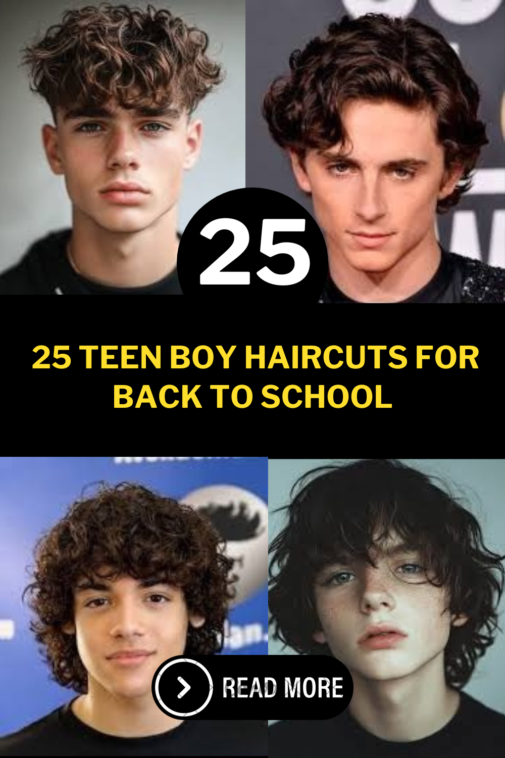 25 Teen Boy Haircuts For Back To School