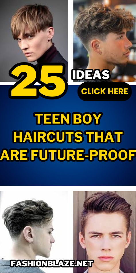 25 Teen Boy Haircuts That Are Future-Proof