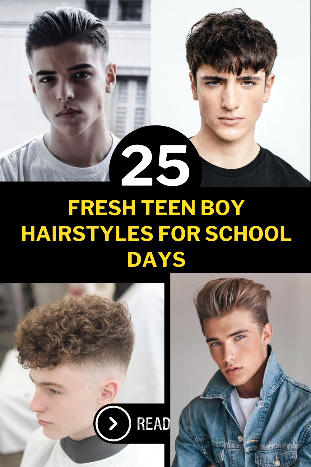 25 FRESH TEEN BOY HAIRSTYLES FOR SCHOOL DAYS