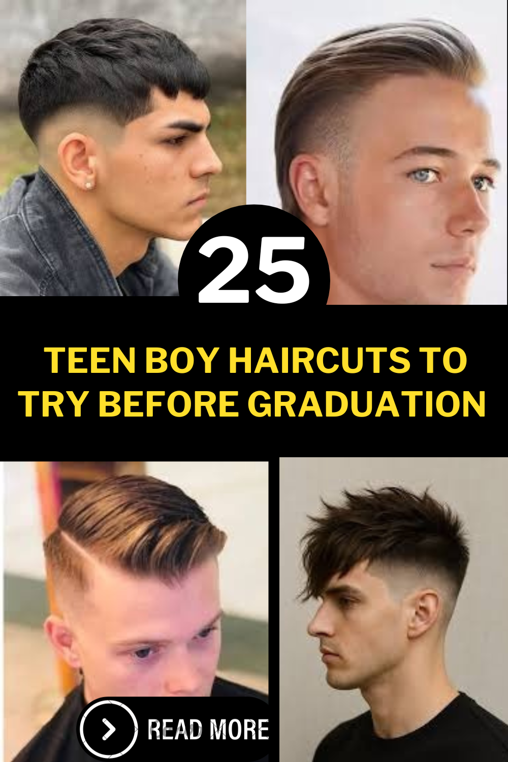 25 Teen Boy Haircuts To Try Before Graduation