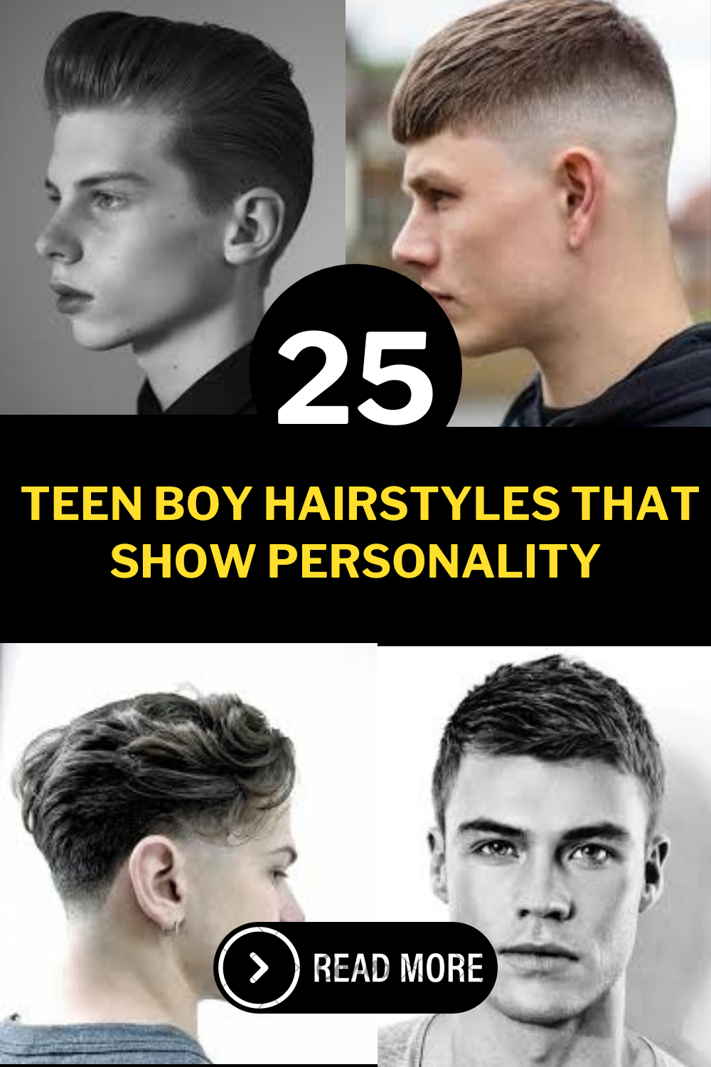 25 Teen Boy Hairstyles That Show Personality