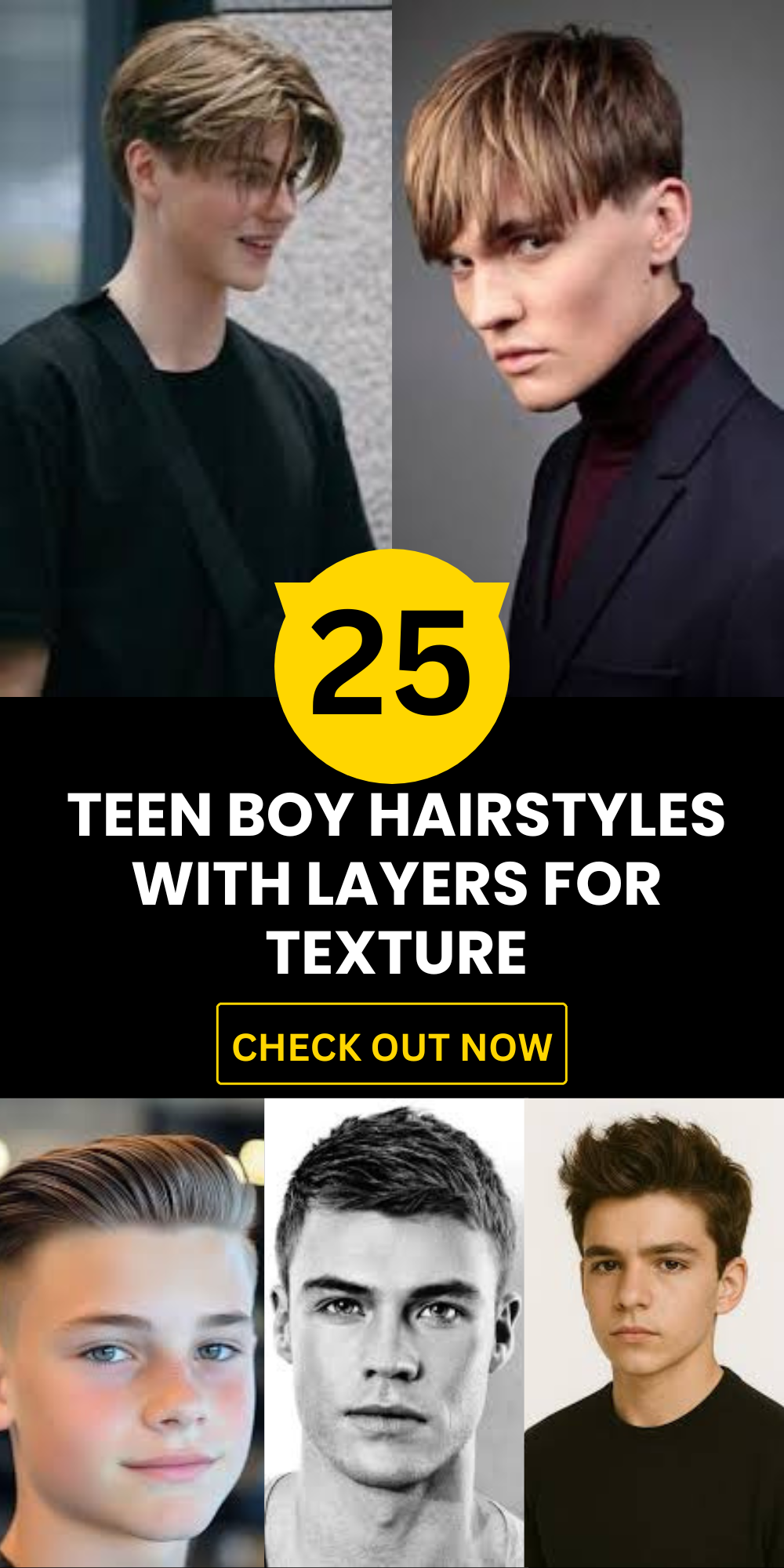 25 Teen Boy Hairstyles With Layers For Texture